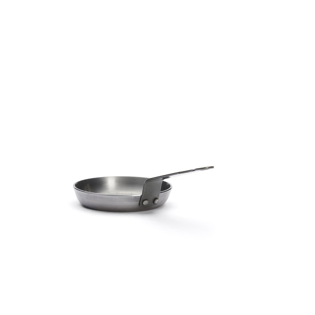 DE BUYER Steel Mineral B Blini Pan, 12cm