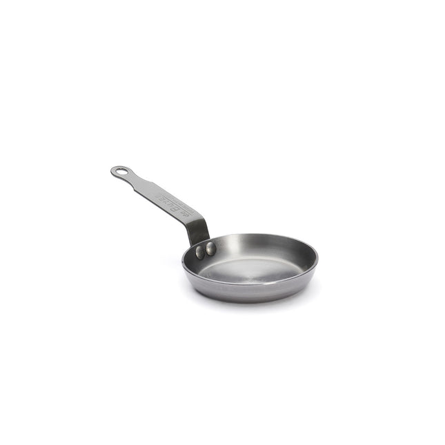 DE BUYER Steel Mineral B Blini Pan, 12cm