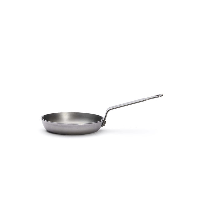 DE BUYER Steel Mineral B Blini Pan, 12cm