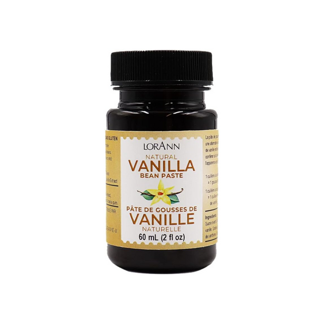 LORANN Natural Vanilla Bean Paste, 2oz