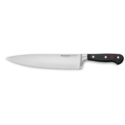 WUSTHOF Classic Black Collection, 9" Chef's Knife