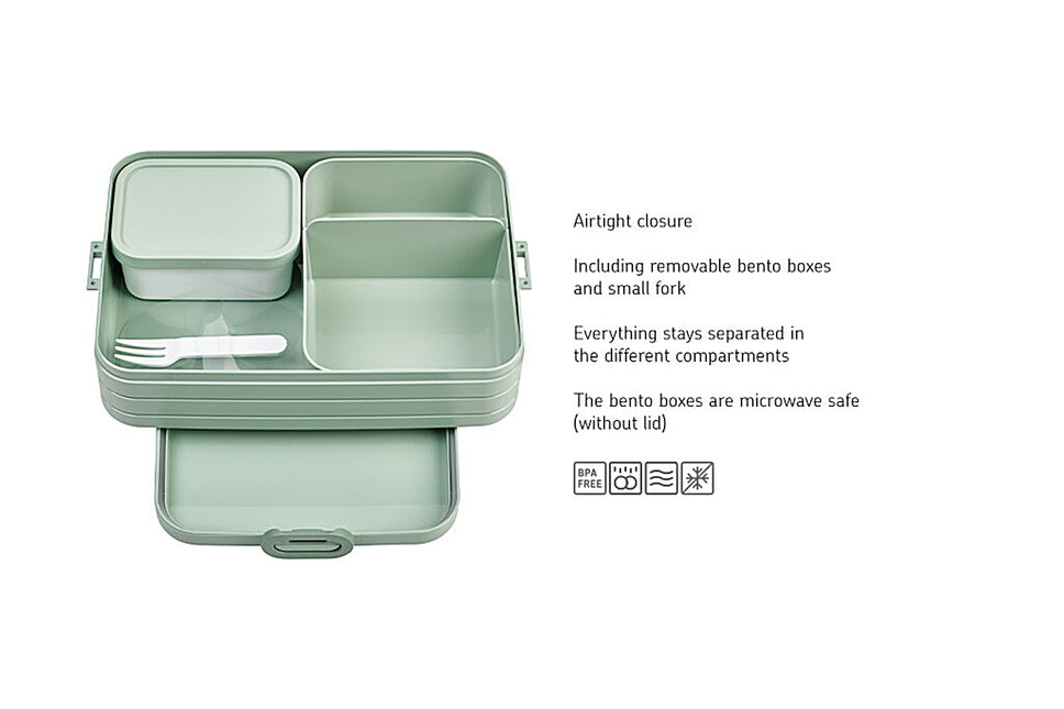 MEPAL Bento Lunchbox, Large with Removable Bento Box