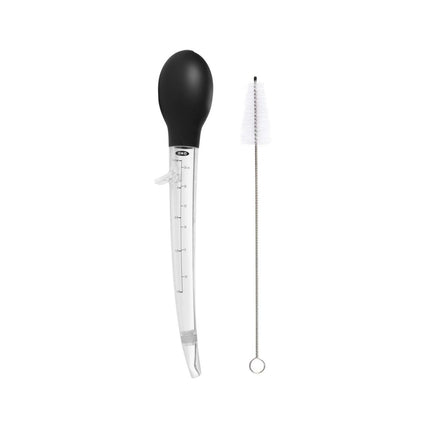 OXO GOOD GRIPS Angled Baster with Cleaning Brush