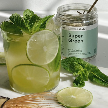 LAKE & OAK SuperGreen Superfood Tea Blend