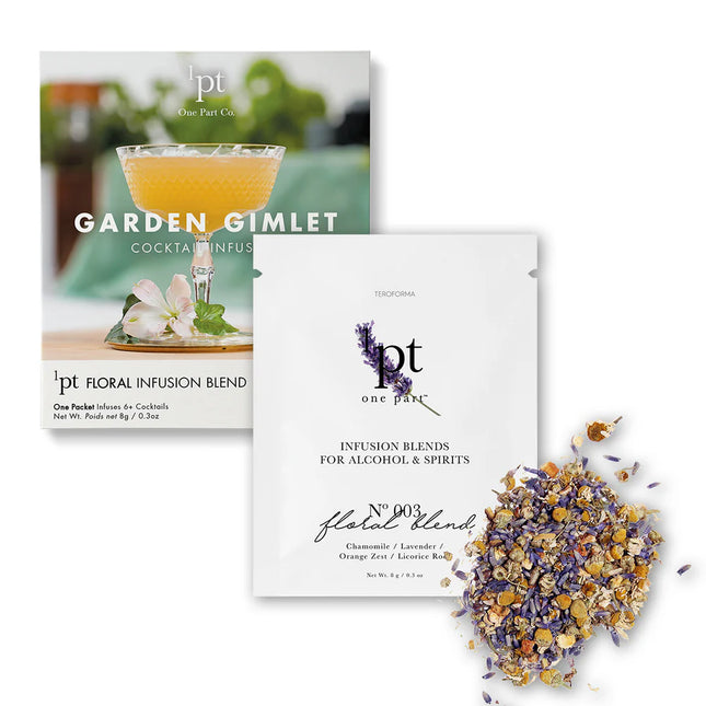 1 PT Cocktail Infusions, Garden Gimlet