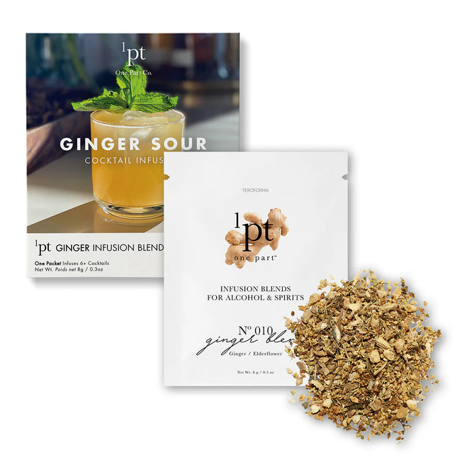 1 PT Cocktail Infusions, Ginger Sour