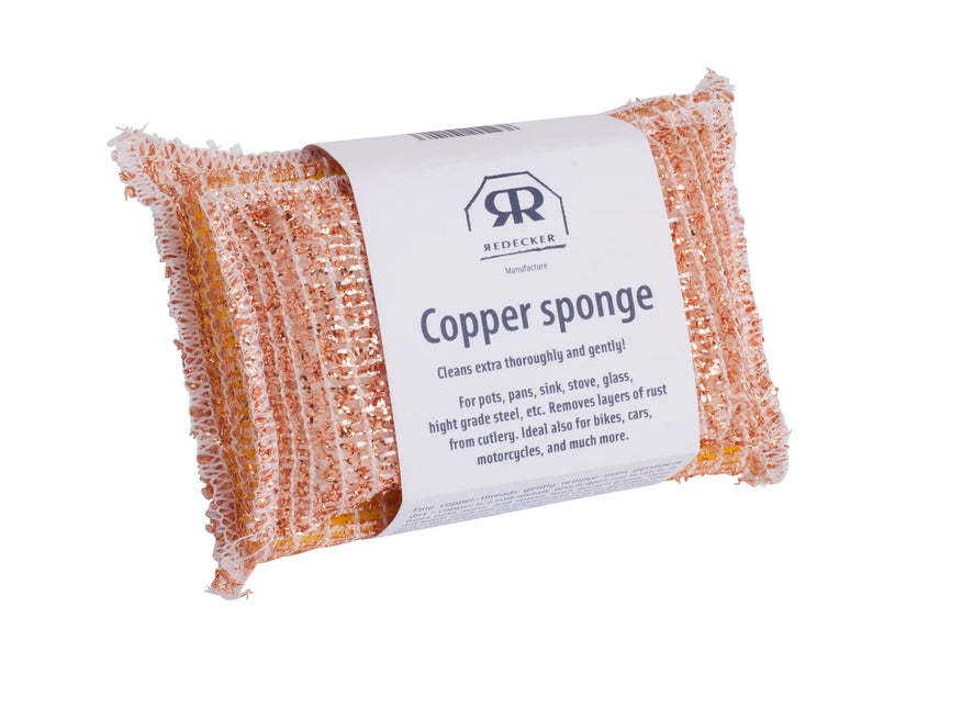 REDECKER Copper Cleaning Sponges, set of 2