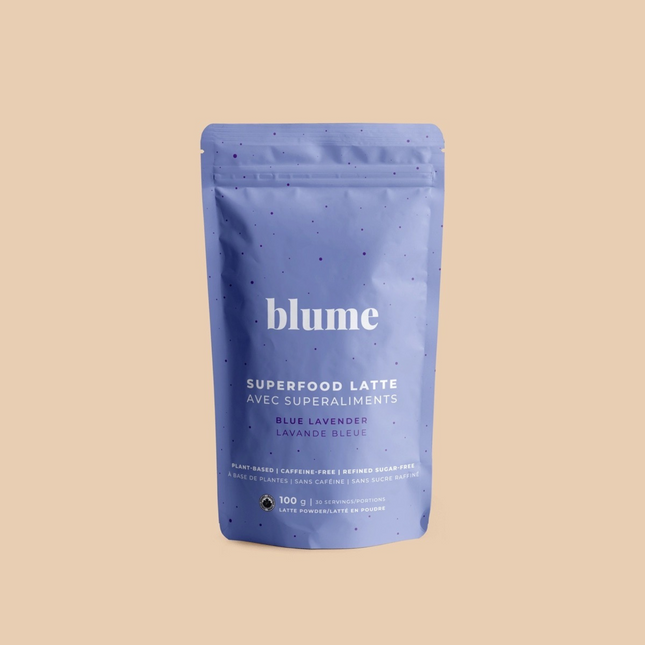 BLUME Superfood Latte, Blue Lavender