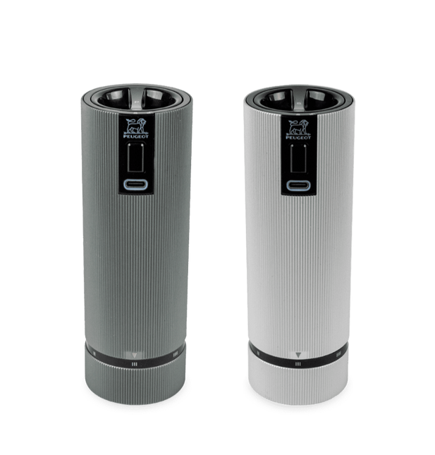 PEUGEOT Line Rechargeable Salt & Pepper Grinder Set