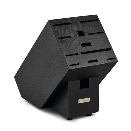 WUSTHOF 12-Slot Black Ash Block