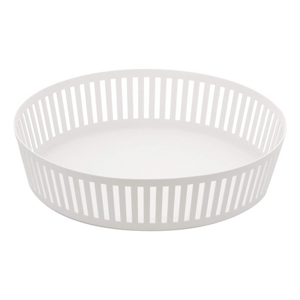 YAMAZAKI Tower Striped Fruit/Bread Basket