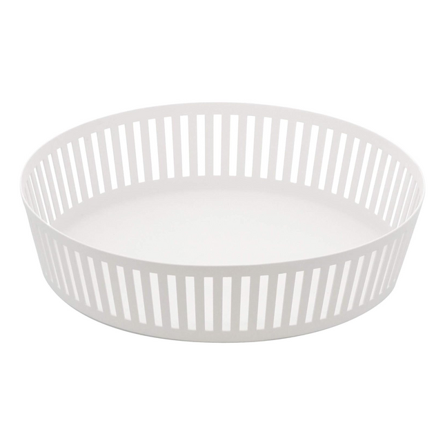 YAMAZAKI Tower Striped Fruit/Bread Basket