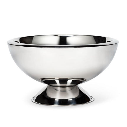 Double-Wall Ice Bucket Bowl with Pedestal