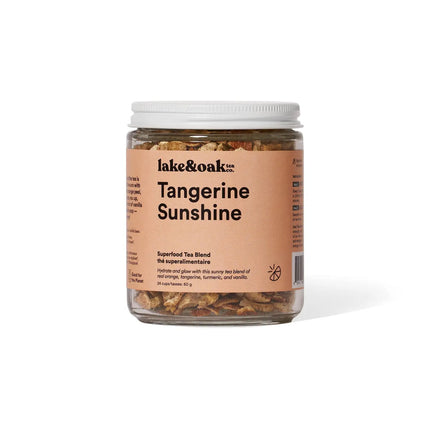 LAKE & OAK Tangerine Sunshine Superfood Tea Blend