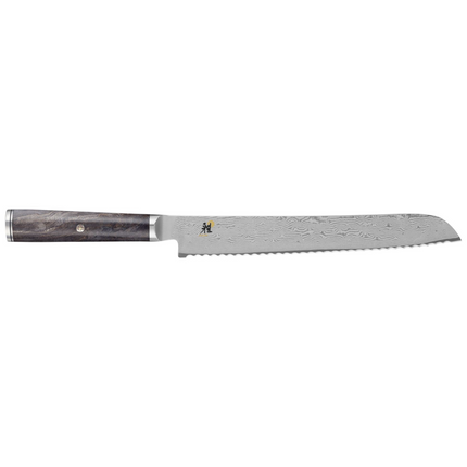 MIYABI 9.5" Bread Knife, Black Ash