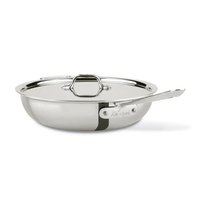 ALL-CLAD, D3, Weeknight Pan w/ Lid, 4Qt