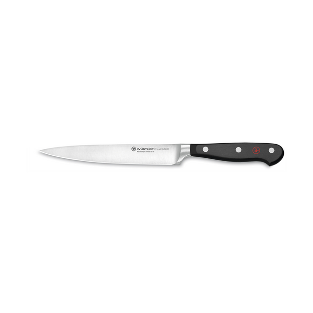 WUSTHOF Classic Black Collection, 6" Fillet Knife