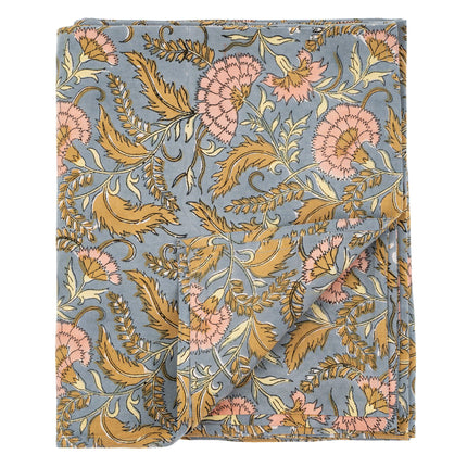 Curacao Block Print Tablecloth