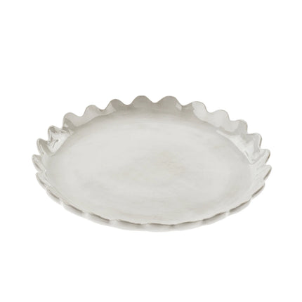 Scalloped Plate