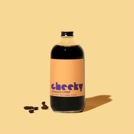 CHEEKY COCKTAILS Espresso Syrup, 16oz.