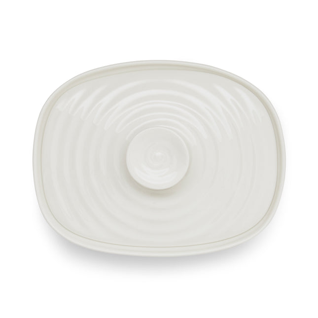 SOPHIE CONRAN Covered Butter Dish, White