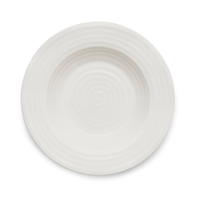 SOPHIE CONRAN Rimmed Soup Bowl, White, 10"