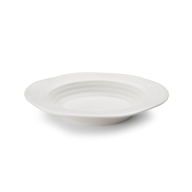 SOPHIE CONRAN Rimmed Soup Bowl, White, 10"