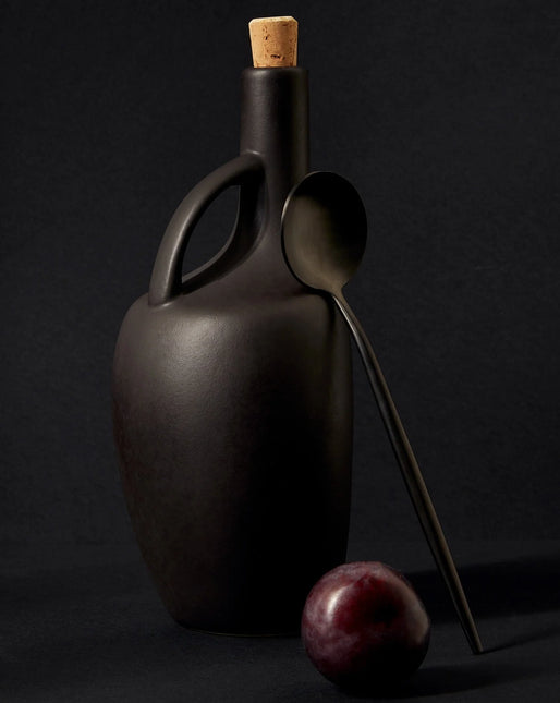 Stoneware Olive Oil Bottle