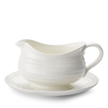 SOPHIE CONRAN Gravy Boat with Stand, White