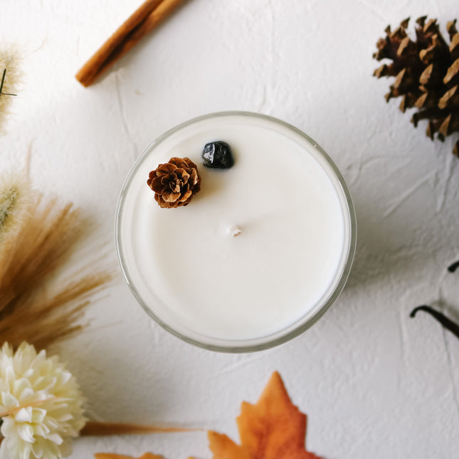 AURATAE Premium Fall Collection Soy Candle, Sweater Weather