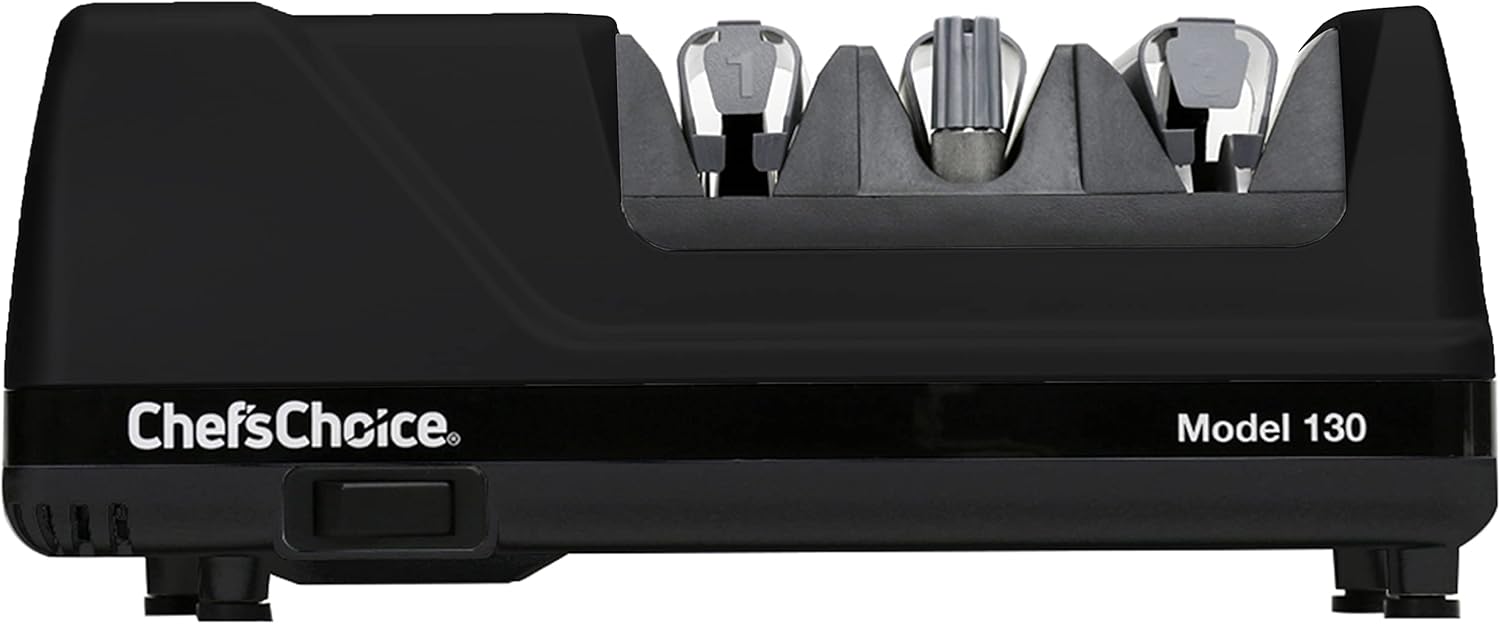 CHEF'S CHOICE Knife Sharpener, Model 130 3-Stage Professional