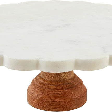 Scalloped Cake Stand