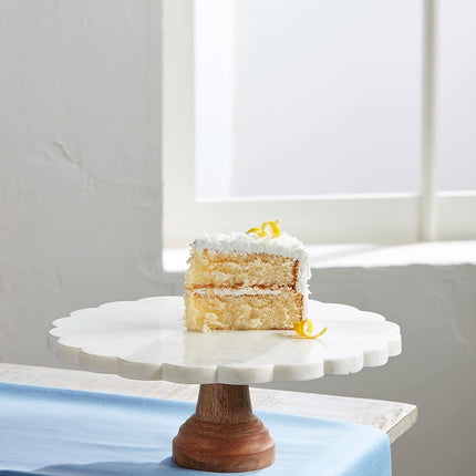 Scalloped Cake Stand