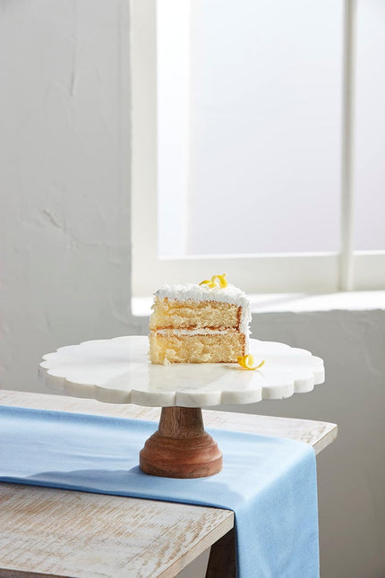 Scalloped Cake Stand