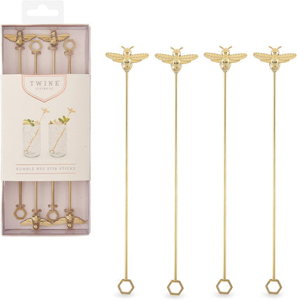 Gold Bumblebee Stir Sticks