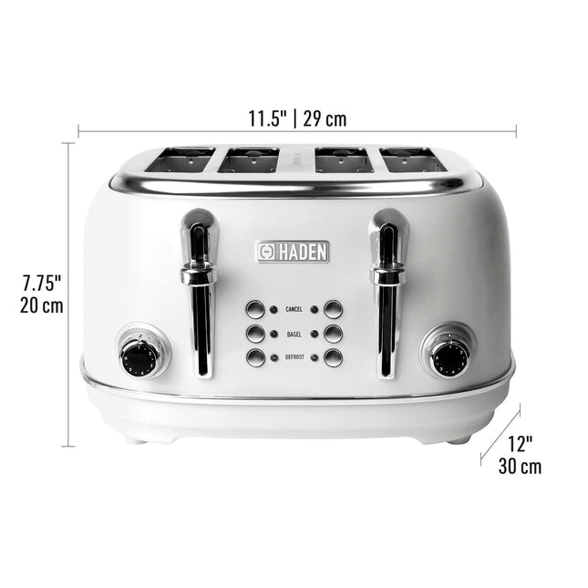 HADEN Heritage 4-Slice Wide Slice Toaster