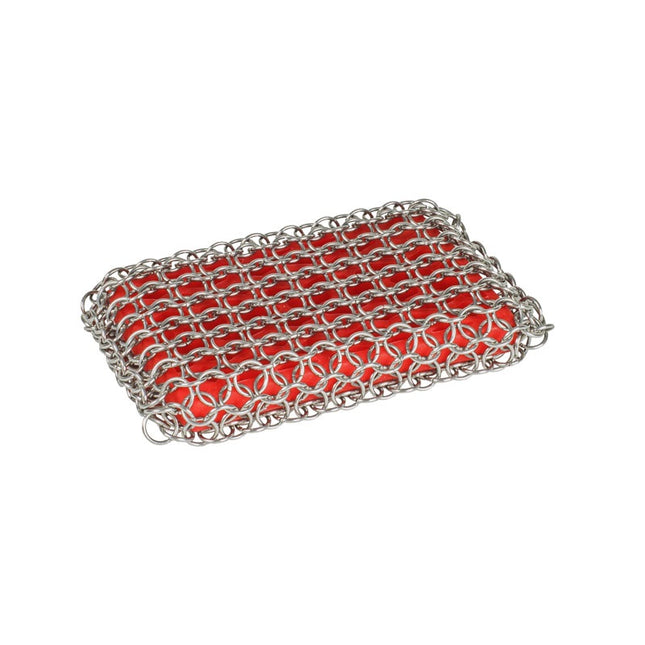 LODGE Chainmail Scrubber for Cast Iron & Stainless