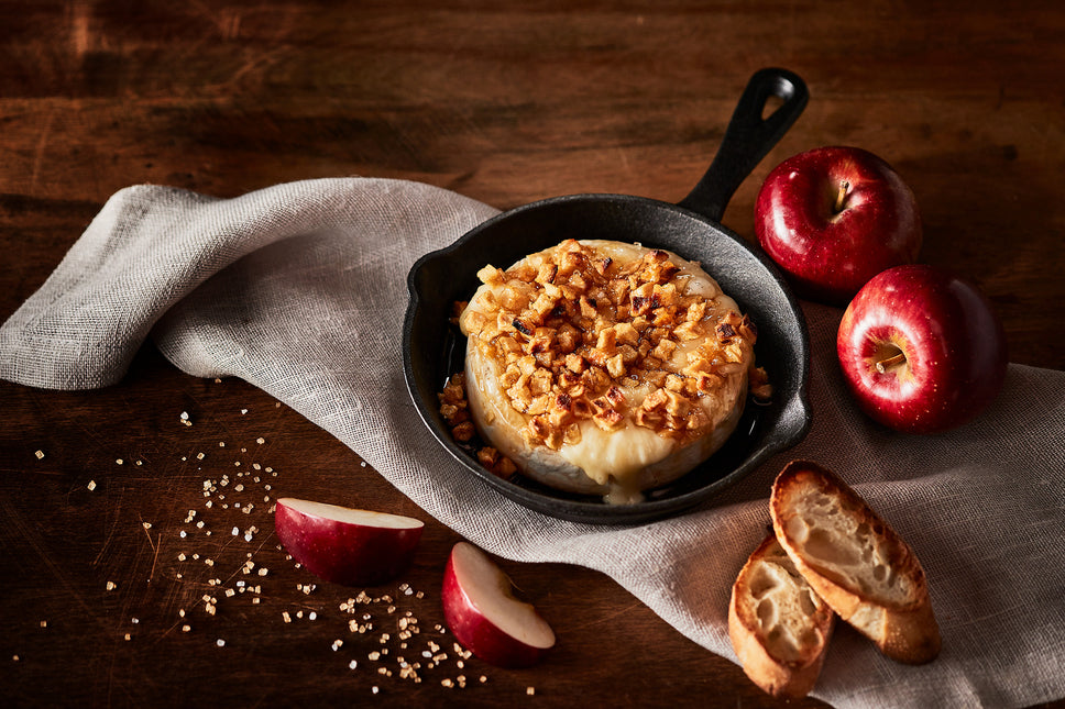 GOURMET VILLAGE Apple Salted Caramel Baked Brie Topping