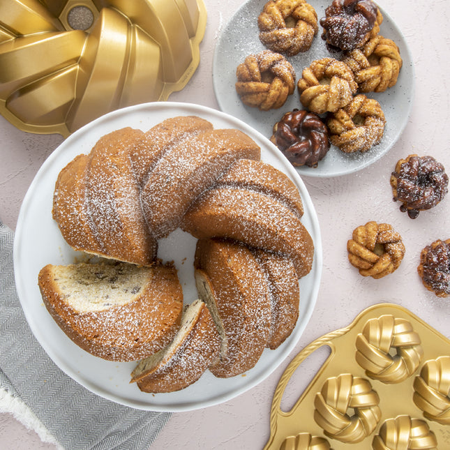 NORDIC WARE Heritage Mini Braided Bundt Pan