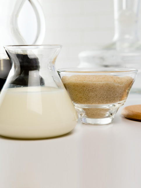 CHEMEX Glass Cream and Sugar Set