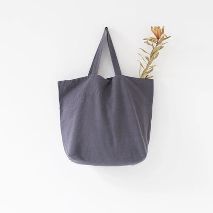 100% Linen Tote Bag