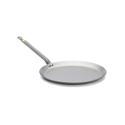 DE BUYER Carbon Steel Mineral Crepe Pan, 26 or 30cm