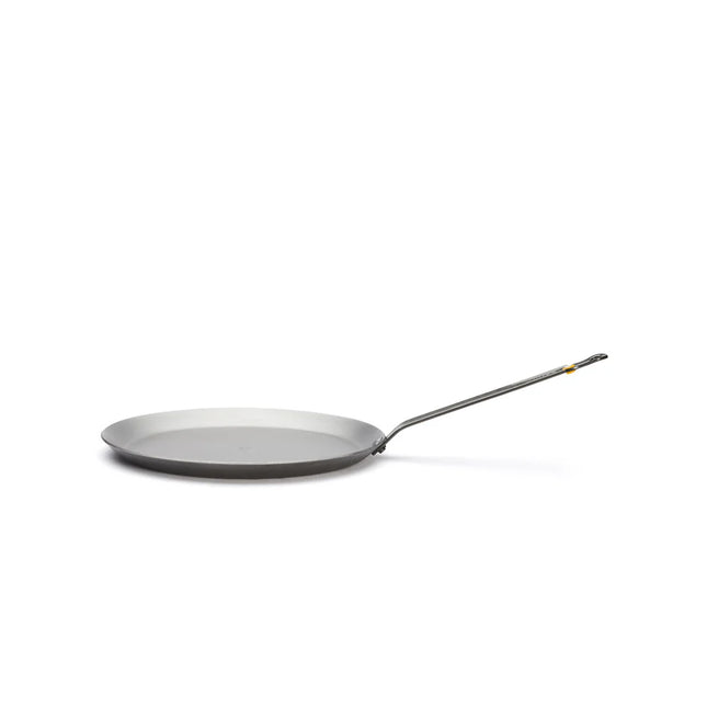 DE BUYER Carbon Steel Mineral Crepe Pan, 26 or 30cm