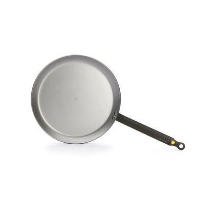 DE BUYER Carbon Steel Mineral Crepe Pan, 26 or 30cm