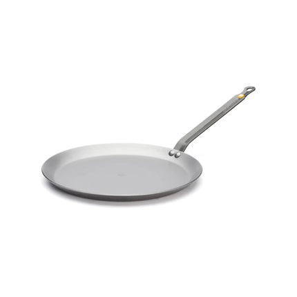 DE BUYER Carbon Steel Mineral Crepe Pan, 26 or 30cm