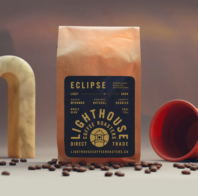 LIGHTHOUSE COFFEE Eclipse Dark Roast, 340g.