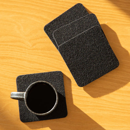 GRAF LANTZ Merino Wool Square Coasters, S/4