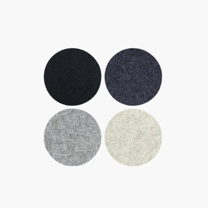 GRAF LANTZ Merino Wool Round Coasters, S/4