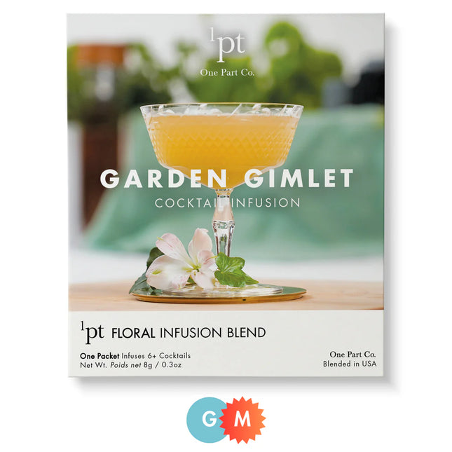 1 PT Cocktail Infusions, Garden Gimlet