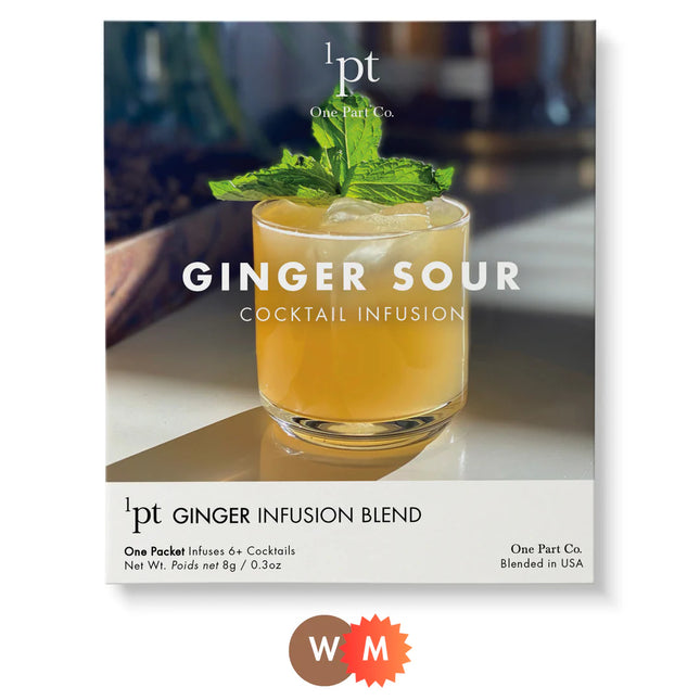 1 PT Cocktail Infusions, Ginger Sour